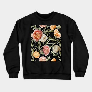 Flower Power Rosa Crewneck Sweatshirt